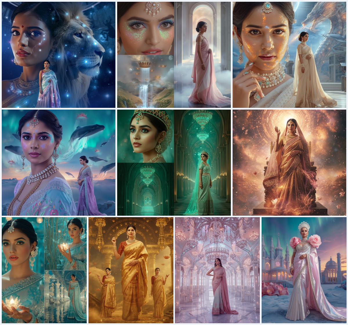 Top 10 Saree AI Prompts for Festive Holi Celebration - Main Thumbnail