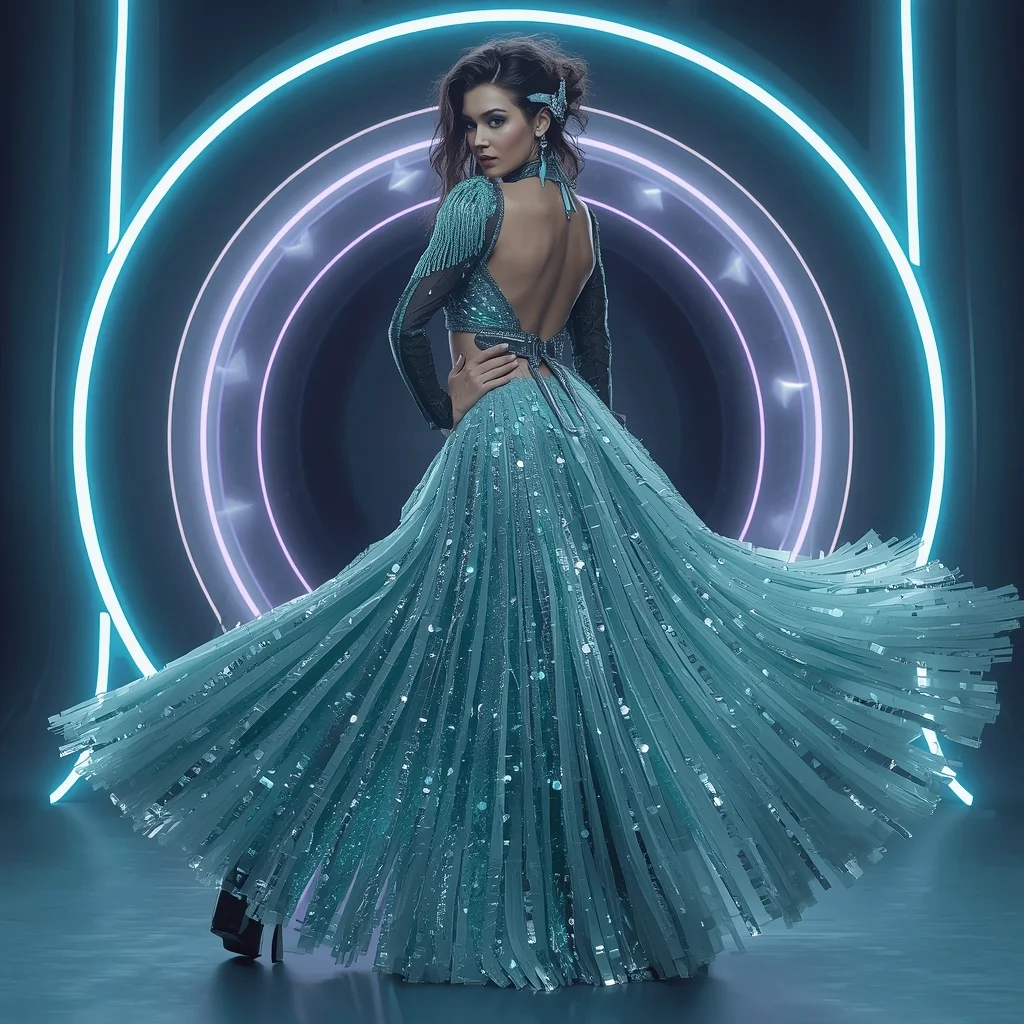 Frozen Aurora Ice Singularity Apex Armor Saree with Floating Orbital Storm Ring Matrix Nexus Collapse Core | Cute Ai Prompt
