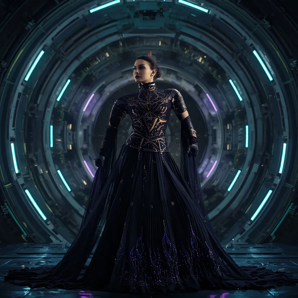 Obsidian Comet Singularity Apex Quantum Armor Saree with Hypervault Corridor Matrix Collapse Nexus Core System Engine | Prompt Ai For Girl Aesthetic
